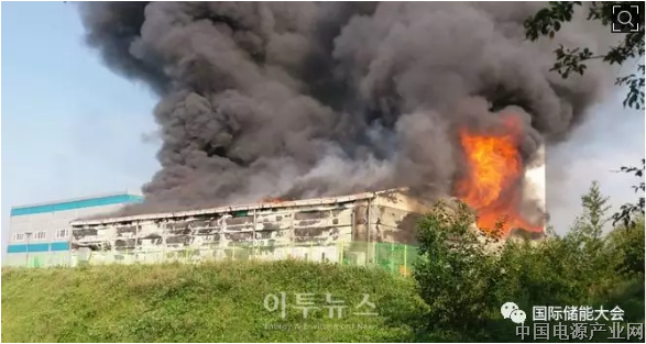 韩国风电场4MW/12MWh储能电站起火爆炸